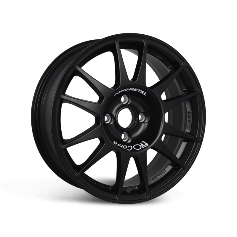 Evo Corse SanremoCorse 17x8" 5x100 ET42, Noir Mat — visuel du modèle SanremoCorse en Noir Mat
