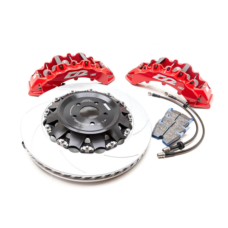 Kit Gros Freins Avant D2 12 Pistons, 444 mm pour Audi RS6 4F (08-10)