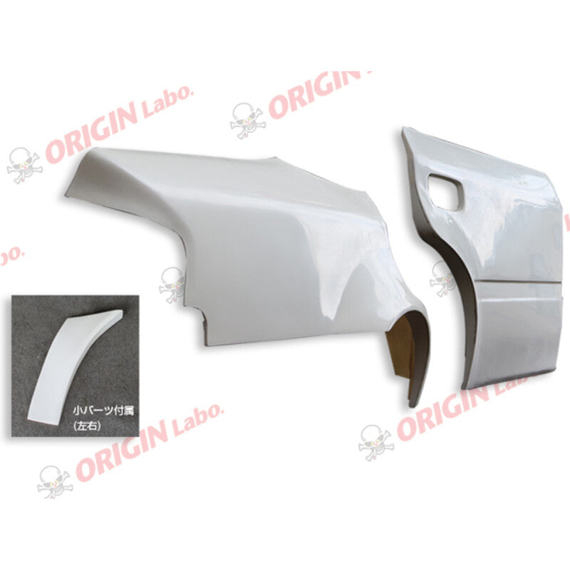 Ailes Arrière Origin Labo +75mm pour Toyota Chaser JZX100 (avec rajouts de portières)