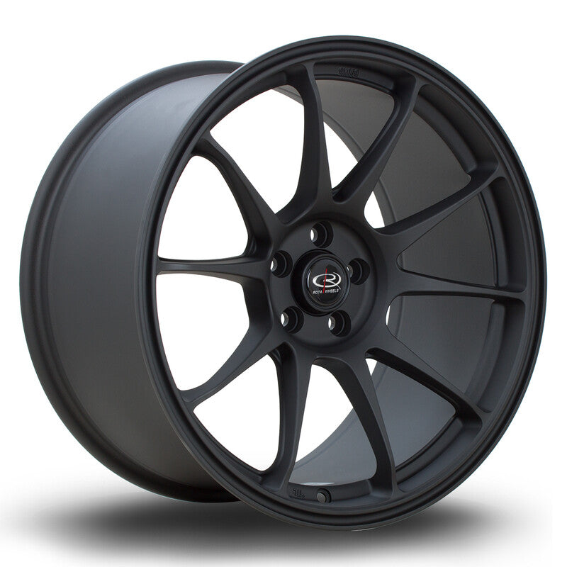 Rota Titan 18x9.5" 5x100 ET35, Noir Mat / Satiné