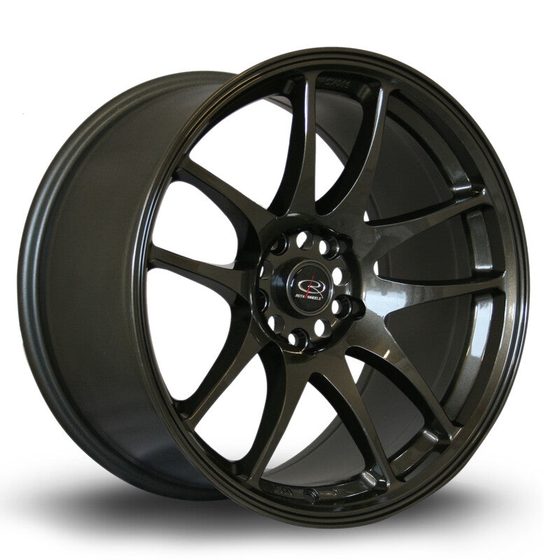 Rota Torque 18x9.5" 5x114.3 ET17, Gunmetal