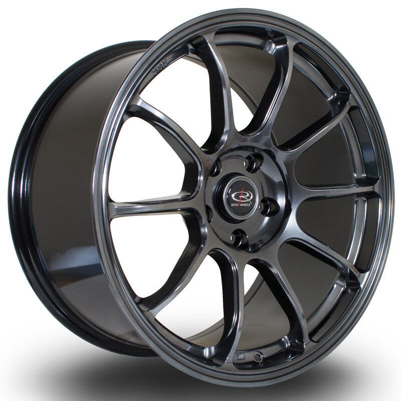 Rota SS10 18x9.5" 5x114.3 ET38, Hyper Black