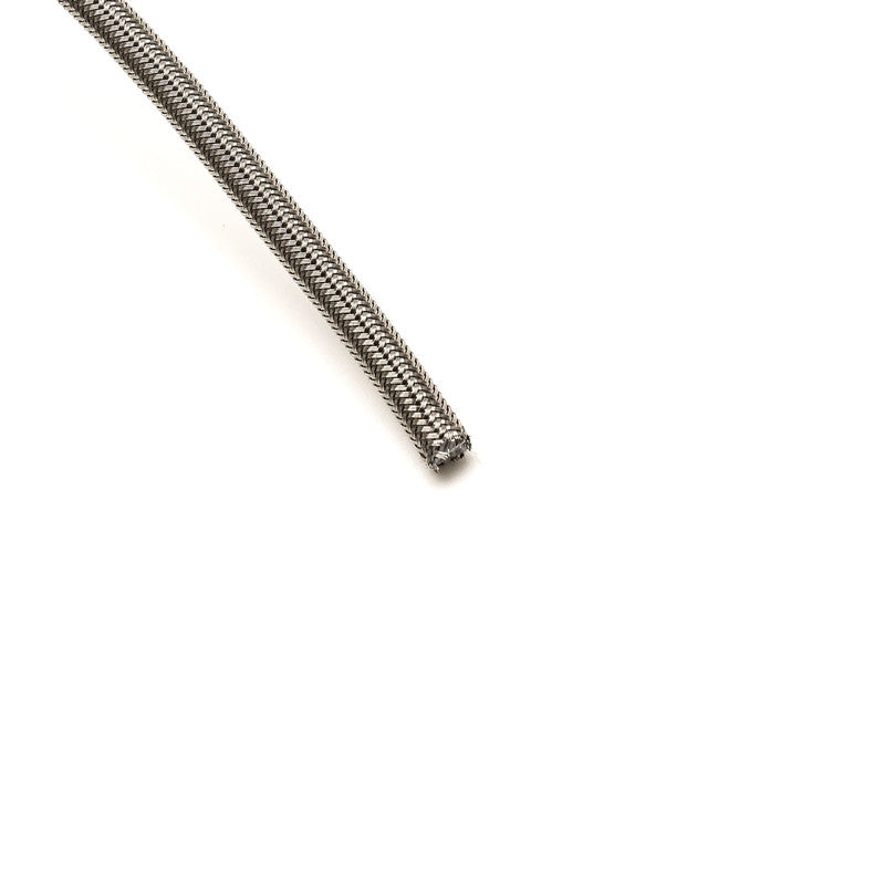 Dash 3 hose per meter (Teflon & Bare Braided Stainless Steel)