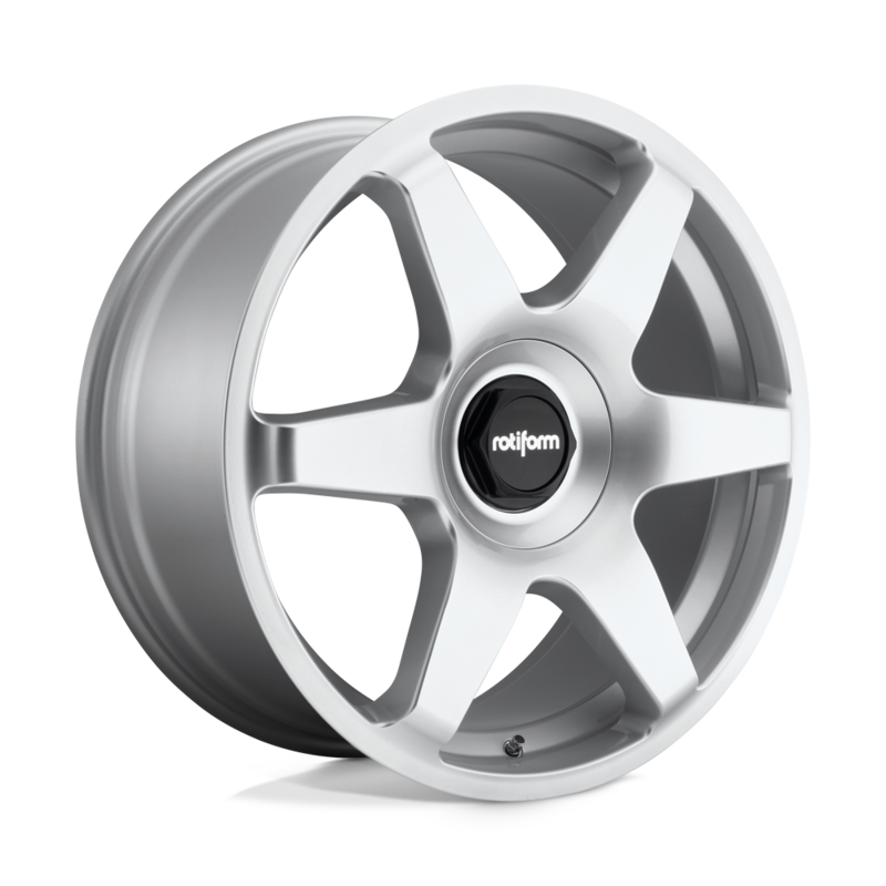 Rotiform SIX 19X8.5 5x100/112 ET45, Gris Argenté Brillant