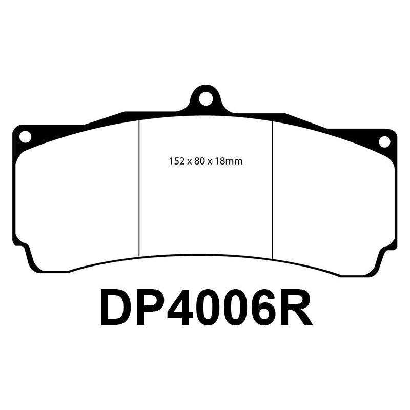 Plaquettes EBC YellowStuff pour Kits Gros Freins D2 Racing – vue 2