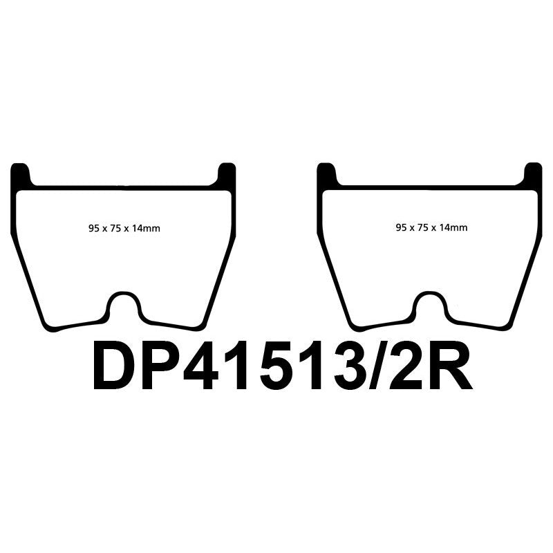 Plaquettes EBC YellowStuff pour Kits Gros Freins D2 Racing – vue 4