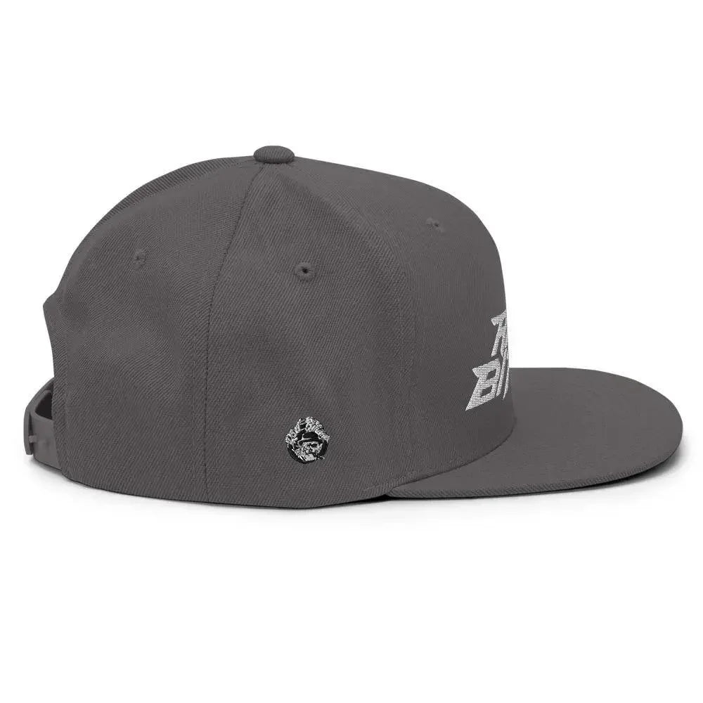 Casquette Snapback crew blanc Rasl'Bitume