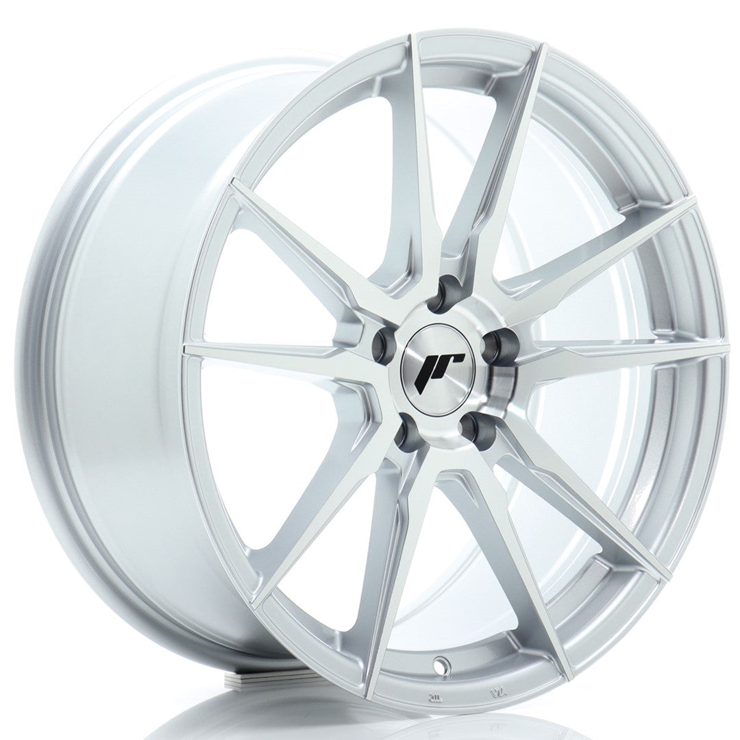 Japan Racing JR-21 18x8.5" 5x112 ET45, Gris Argenté Poli