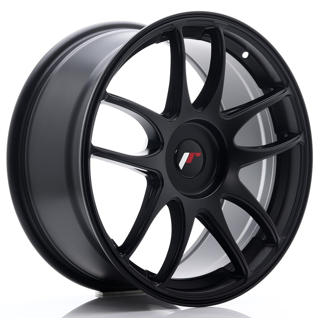 Japan Racing JR-29 18x8.5" (4 & 5 trous - sur mesure) ET20-40, Noir Mat / Satiné