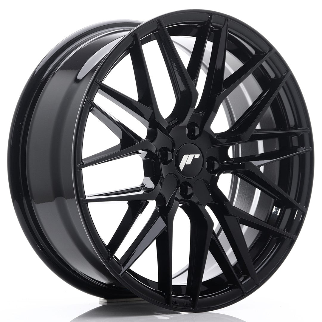 Japan Racing JR-28 18x7.5" 4x108 ET20, Noir Brillant