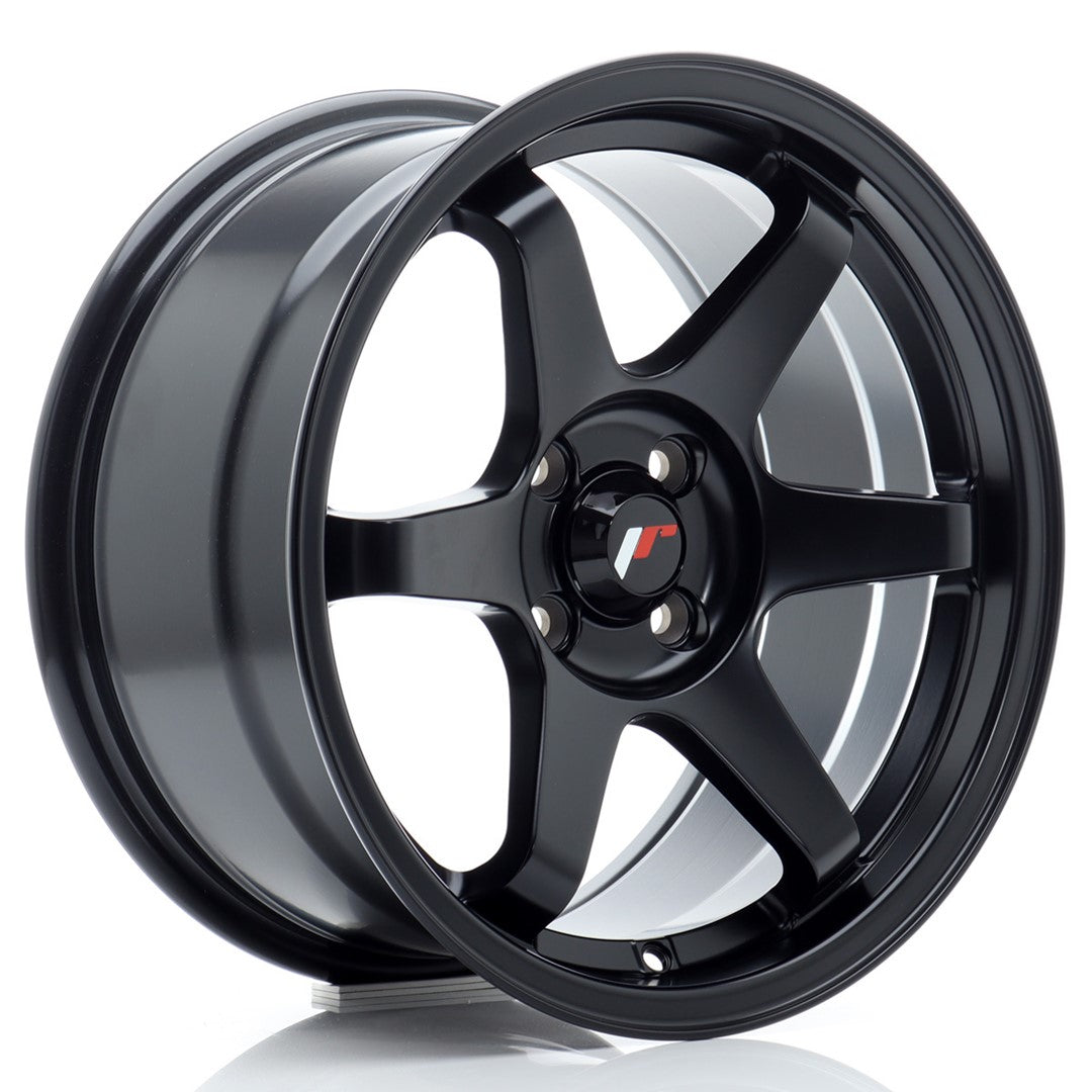 Japan Racing JR-3 16x8" 4x100 ET25, Noir Mat