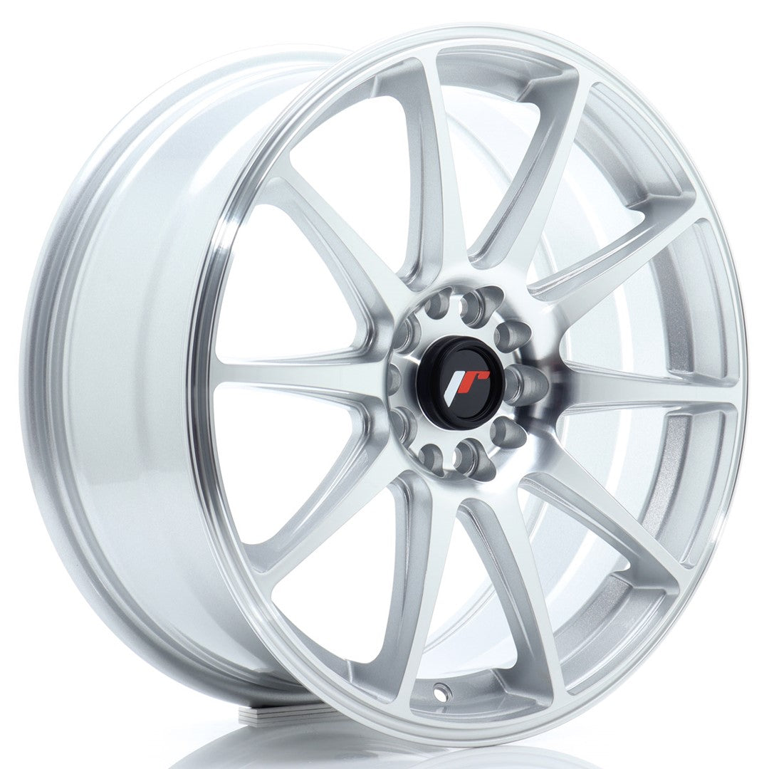 Japan Racing JR-11 18x7.5" 5x112/114.3 ET40, Gris Argenté Poli