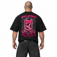 T-shirt oversize Wheel Toxic Lab 003 Rasl’Bitume unisex
