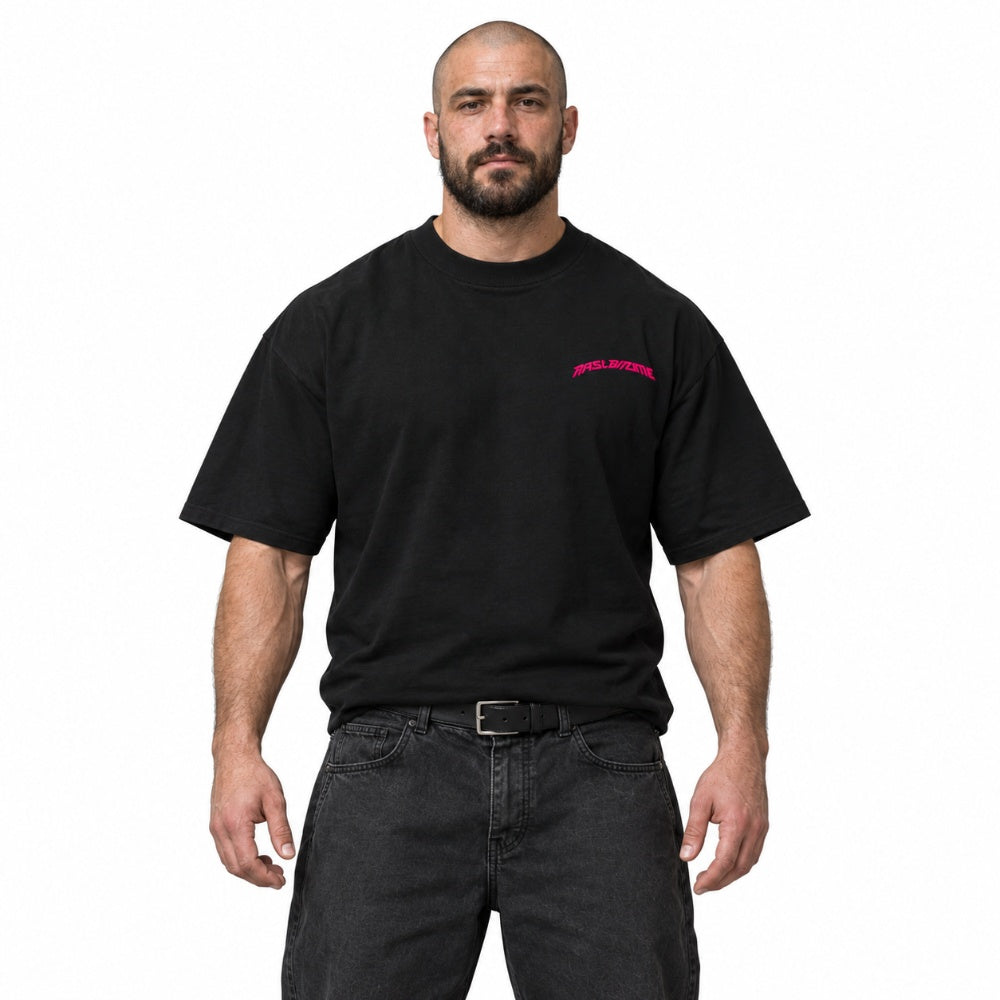 Wheel Toxic Lab 003 Rasl’Bitume Unisex Oversized T-Shirt
