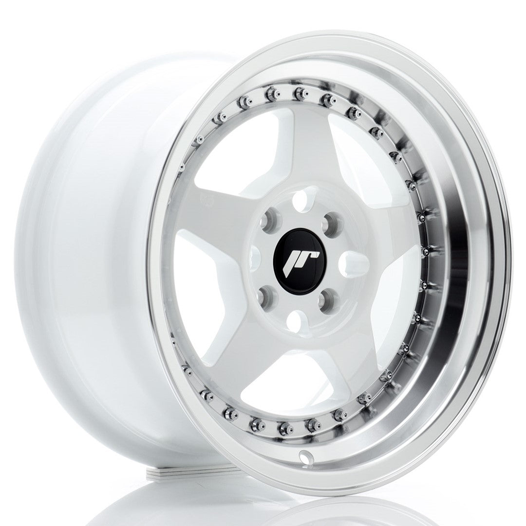 Japan Racing JR-6 15x8" 4x100 ET25, Blanc
