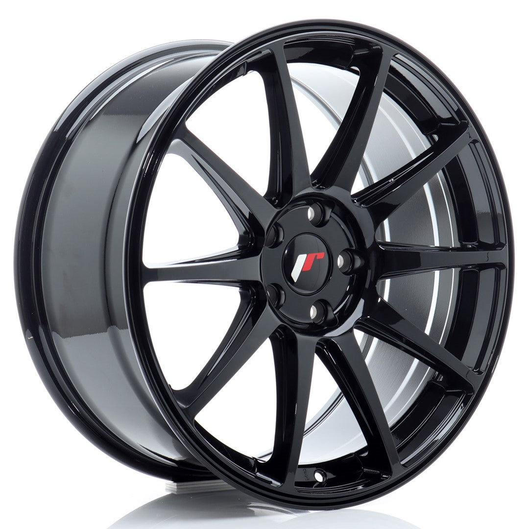 Japan Racing JR-11 19x8.5" 5x114.3 ET42, Noir Brillant