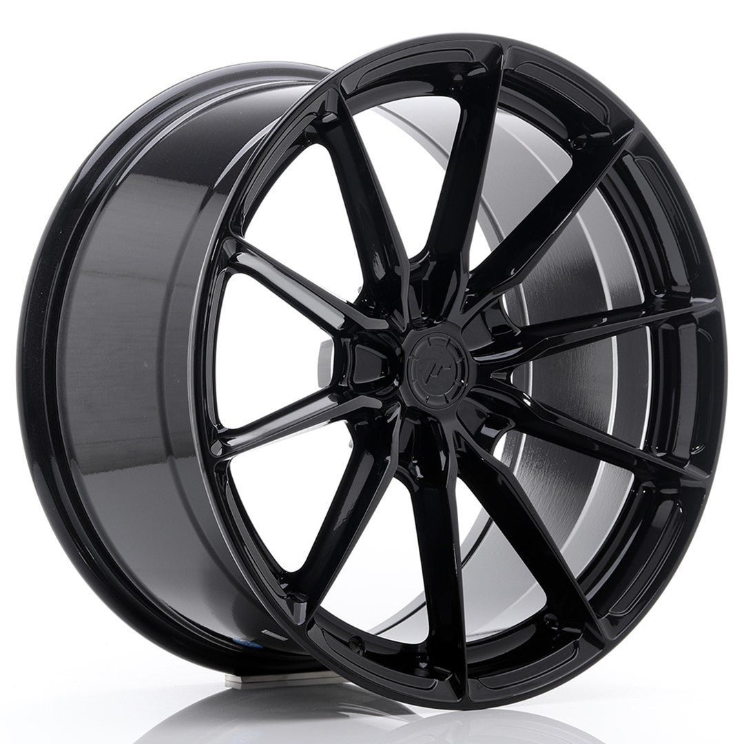 Japan Racing JR-37 Extreme Concave 19x9.5" (5 trous - sur mesure) ET20-45, Noir Brillant