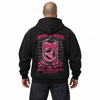 Felpa con cappuccio Wheel Toxic Lab 003 Rasl’Bitume unisex