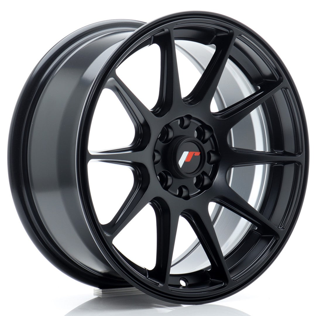 Japan Racing JR-11 16x7" 4x100/114.3 ET30, Noir Mat