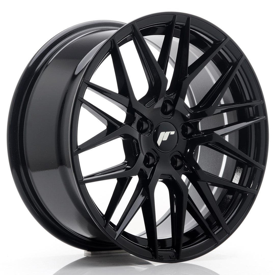 Japan Racing JR-28 17x8" 5x112 ET40, Noir Brillant