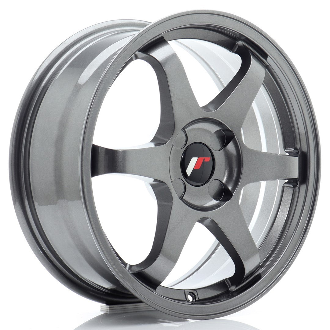Japan Racing JR-3 17x7" (4 trous - sur mesure) ET20-42, Gunmetal