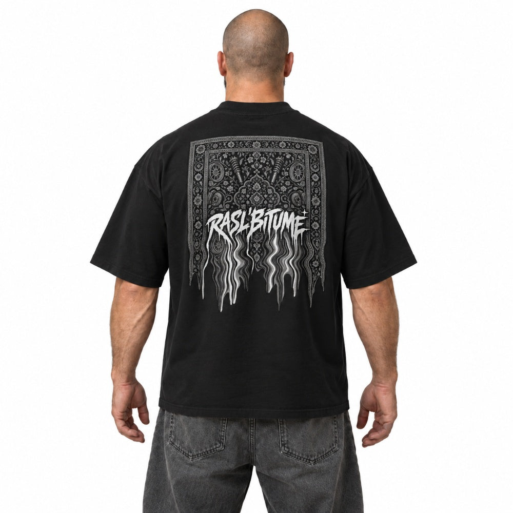 Uniseks oversized T-shirt Persian Drip Rasl’Bitume