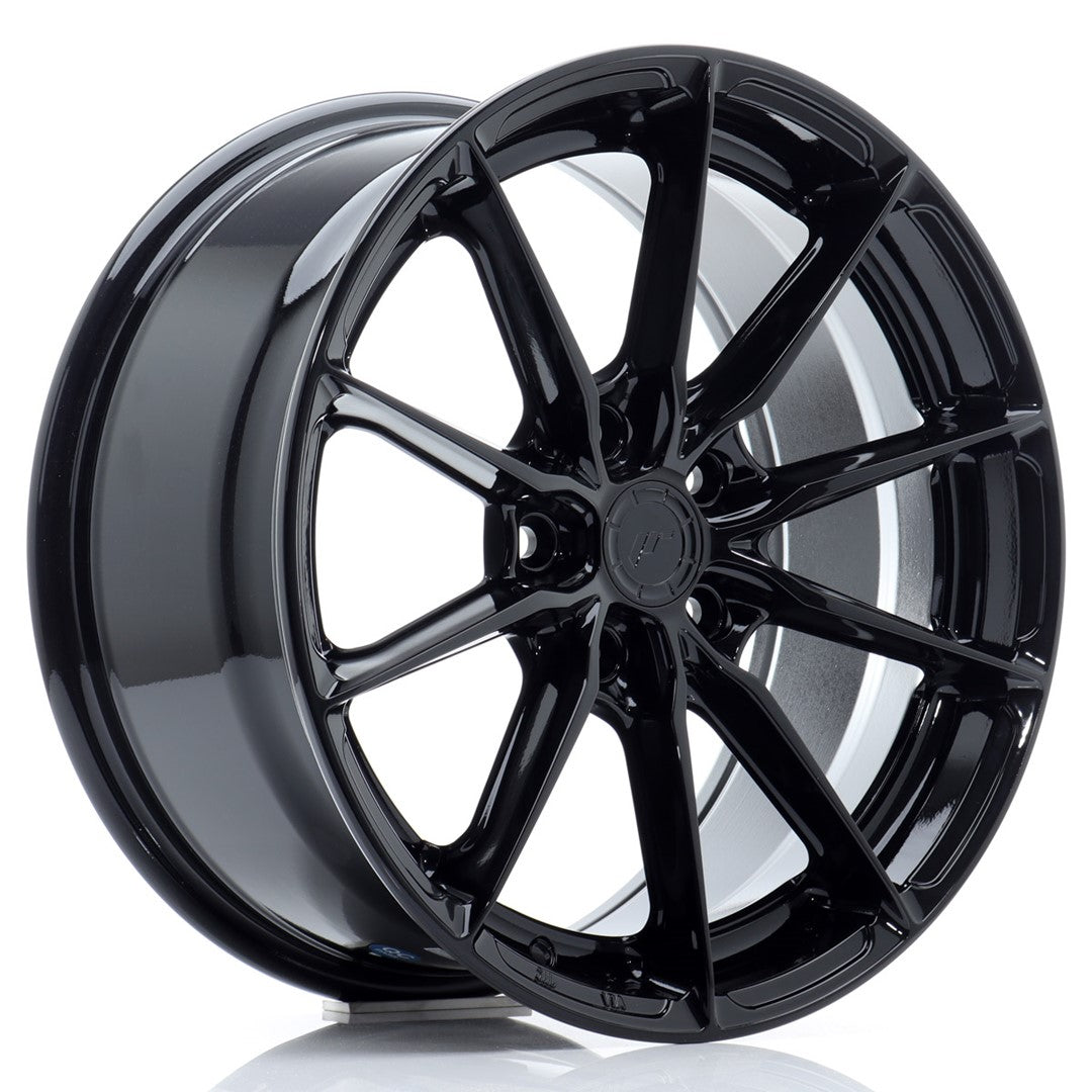 Japan Racing JR-37 17x8" 5x112 ET40, Noir Brillant