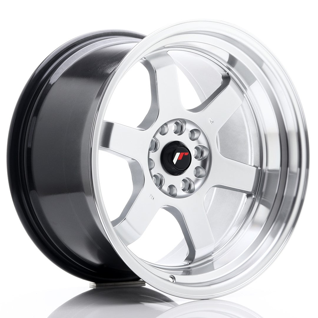 Japan Racing JR-12 18x10" 5x114.3/120 ET0, Gris Argenté / Poli