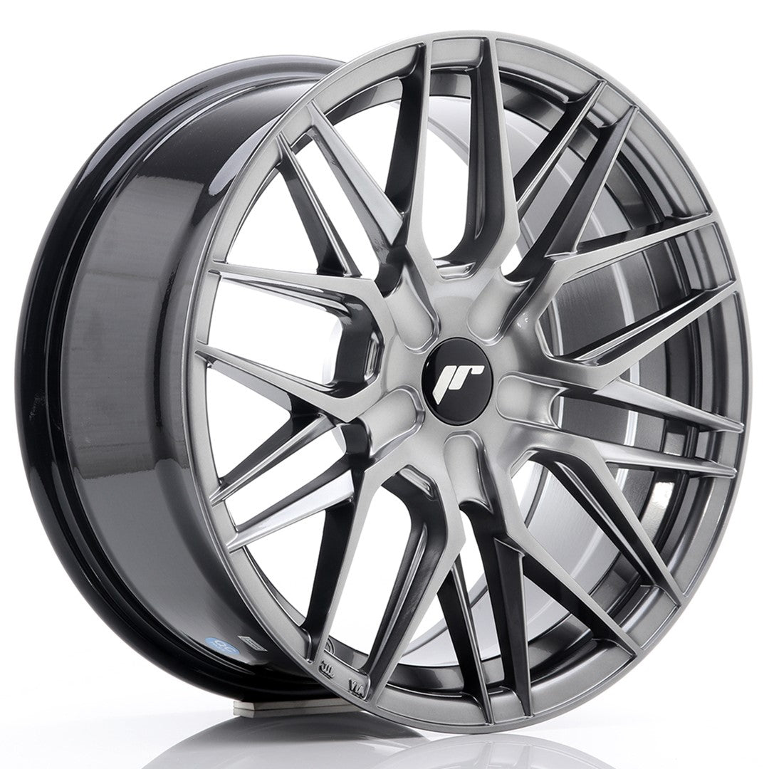 Japan Racing JR-28 17x8" (4 & 5 trous - sur mesure) ET25-40, Hyper Black
