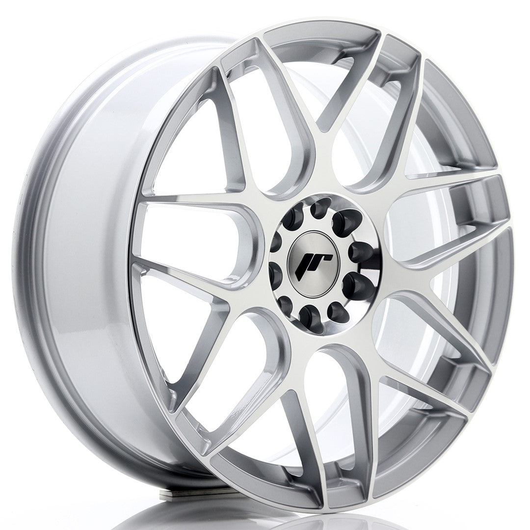 Japan Racing JR-18 18x7.5" 5x100/120 ET35, Gris Argenté Poli