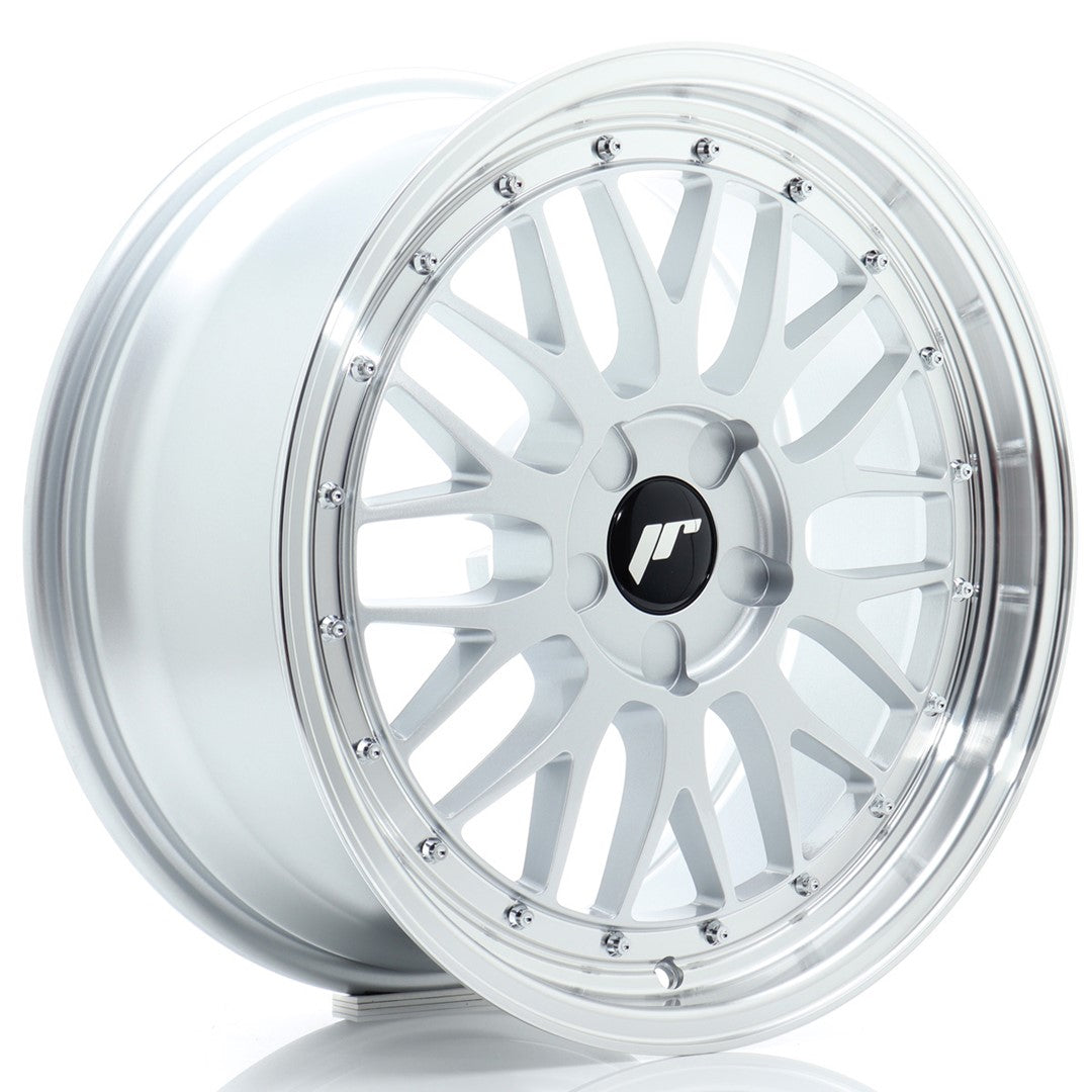 Japan Racing JR-23 18x8.5" (5 trous - sur mesure) ET20-48, Gris Argenté