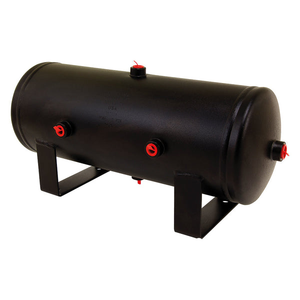 Air Lift 10980 – Réservoir Acier 2 Gallons / 7,6L – Noir 150 PSI