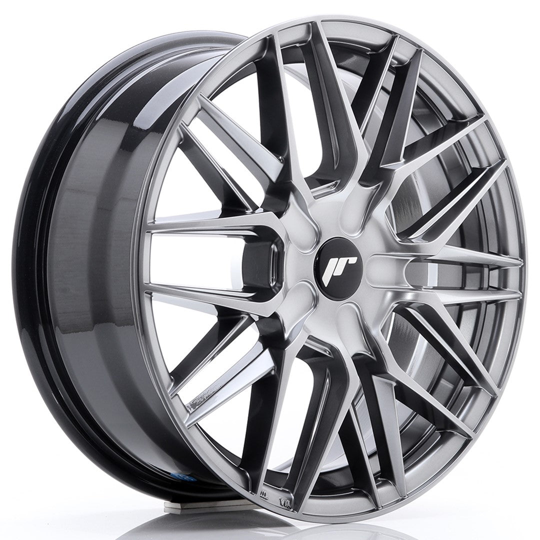 Japan Racing JR-28 17x7" (4 & 5 trous - sur mesure) ET20-45, Hyper Black