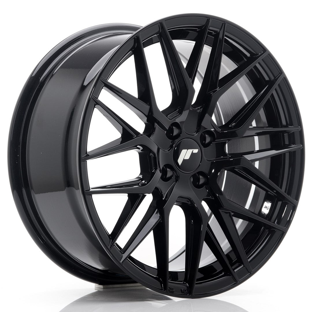 Japan Racing JR-28 17x8" 4x100 ET40, Noir Brillant