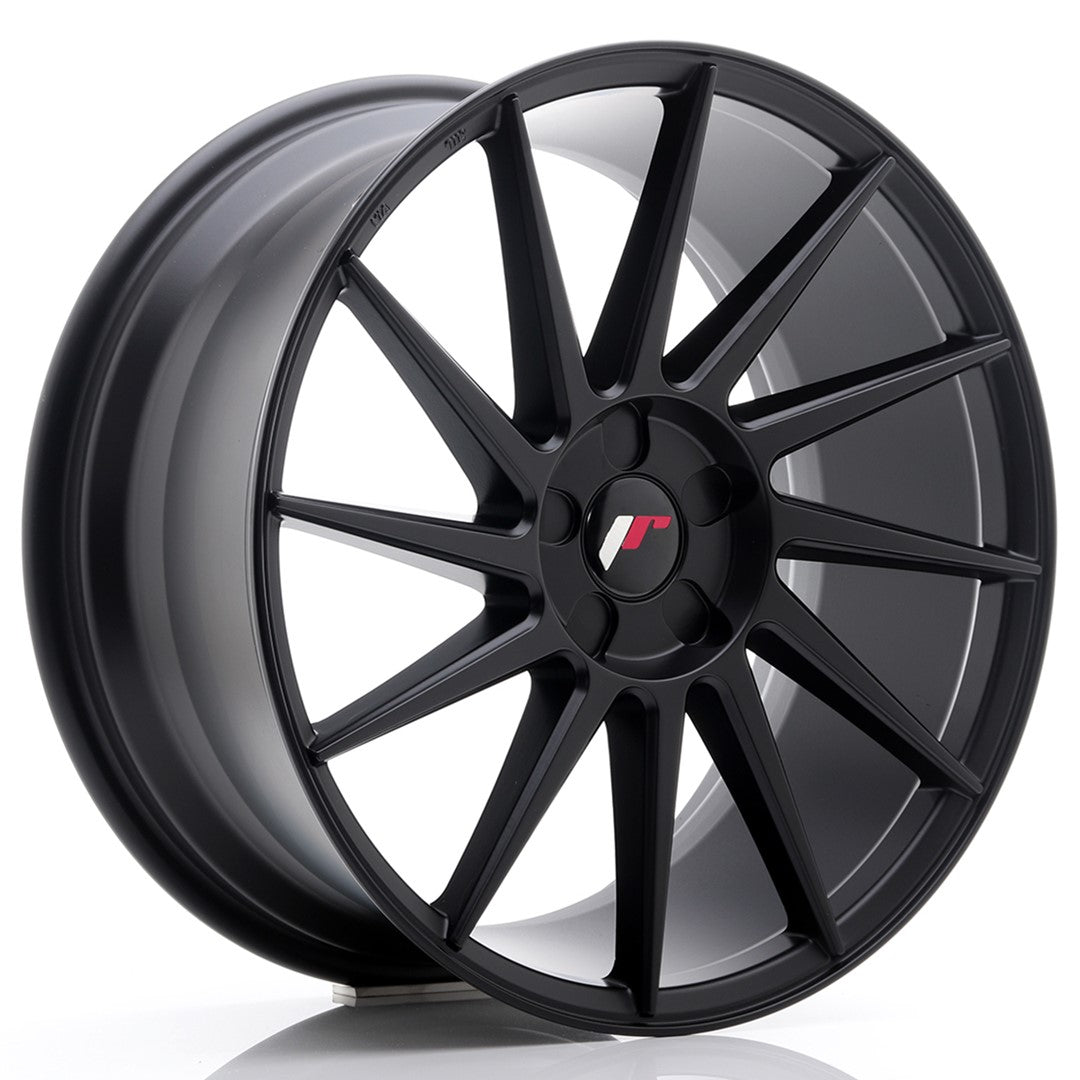 Japan Racing JR-22 19x8.5" (5 trous - sur mesure) ET35-40, Noir Mat / Satiné