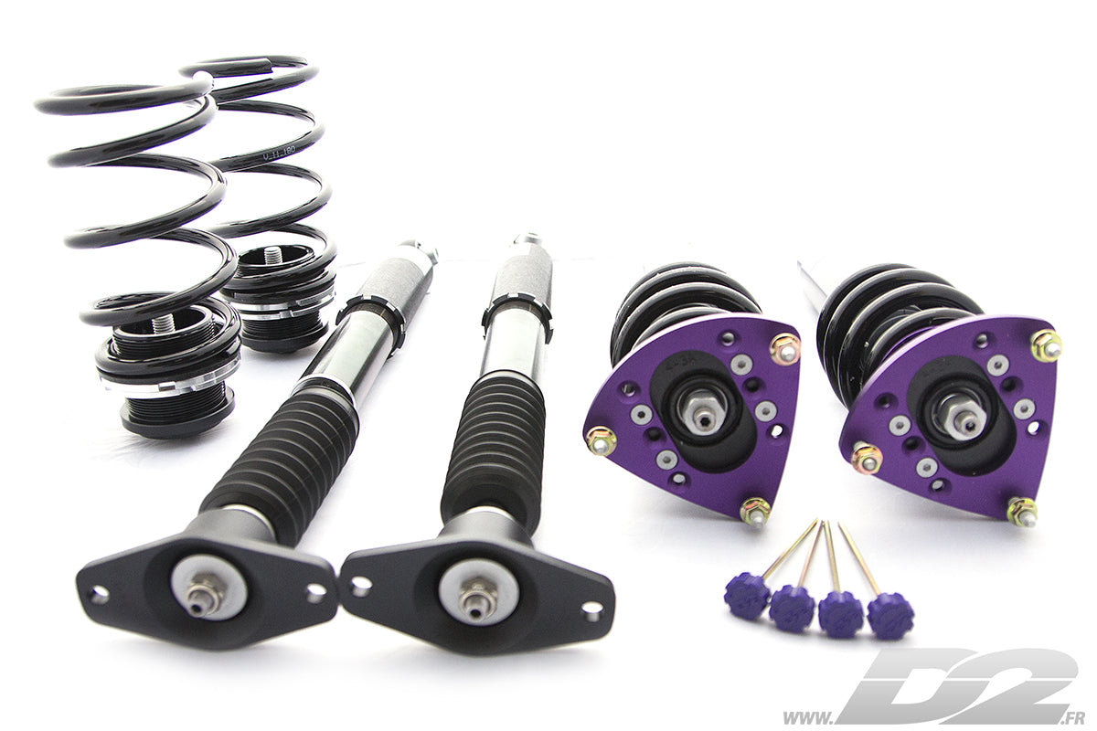 Combinés Filetés D2 Street pour Mazda 3 BK, dont MPS (2003-2009)