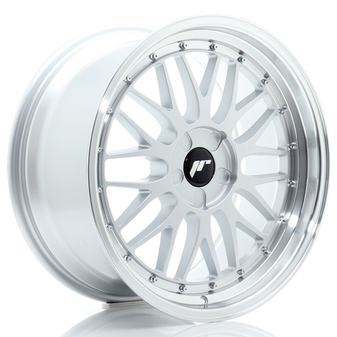 Japan Racing JR-23 19x9" (5 trous - sur mesure) ET20-40, Gris Argenté