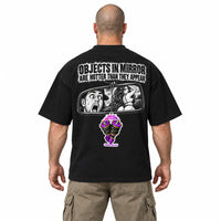 T-shirt oversize Objects in Mirror Rasl’Bitume unisex