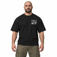 T-shirt oversize Objects in Mirror Rasl’Bitume unisex