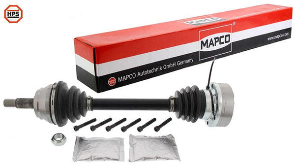 MAPCO cardan fin conducteur Volkswagen Caddy 1 avec transmission Ø100mm