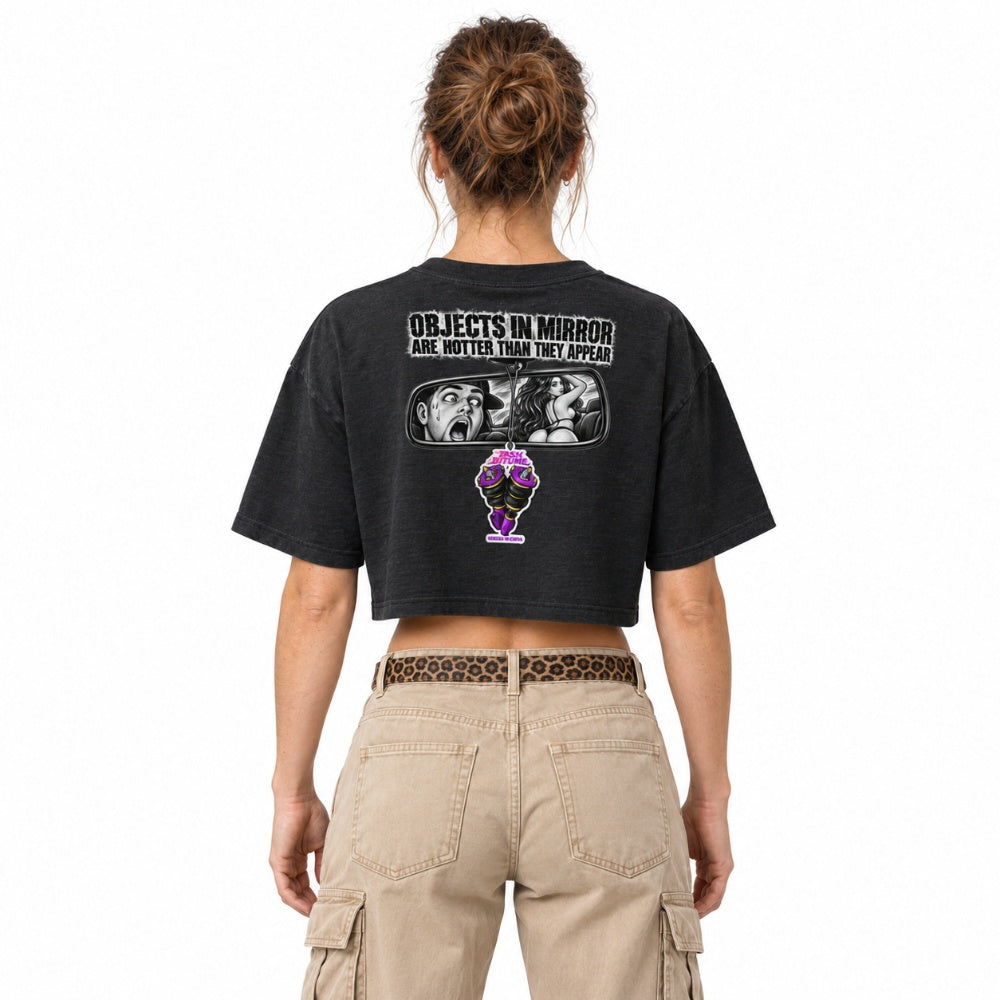 Crop top da donna Objects in Mirror Rasl’Bitume
