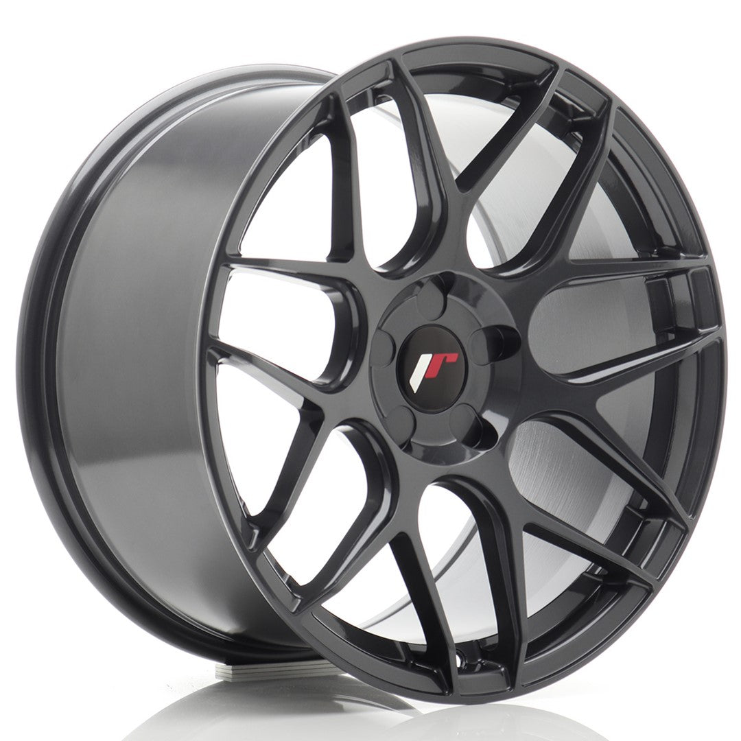 Japan Racing JR-18 Extreme Concave 18x9.5" (5 trous - sur mesure) ET20-43, Hyper Gray