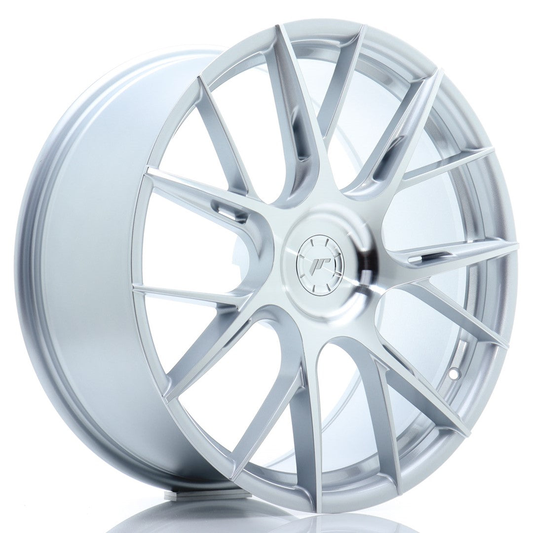 Japan Racing JR-42 20x9" (5 trous - sur mesure) ET35-50, Gris Argenté