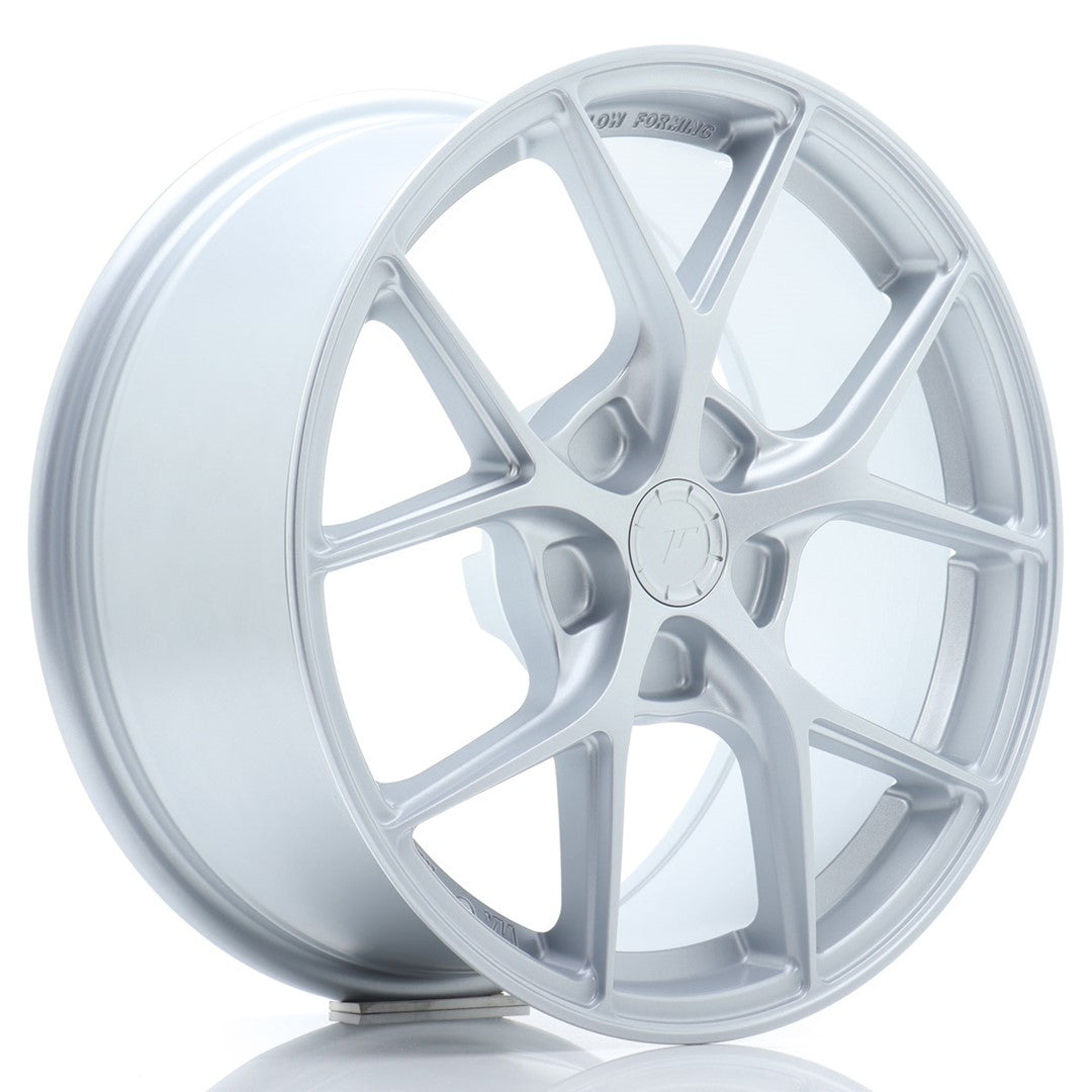 Japan Racing SL-01 Super Light 17x8" (5 trous - sur mesure) ET20-45, Gris Argenté