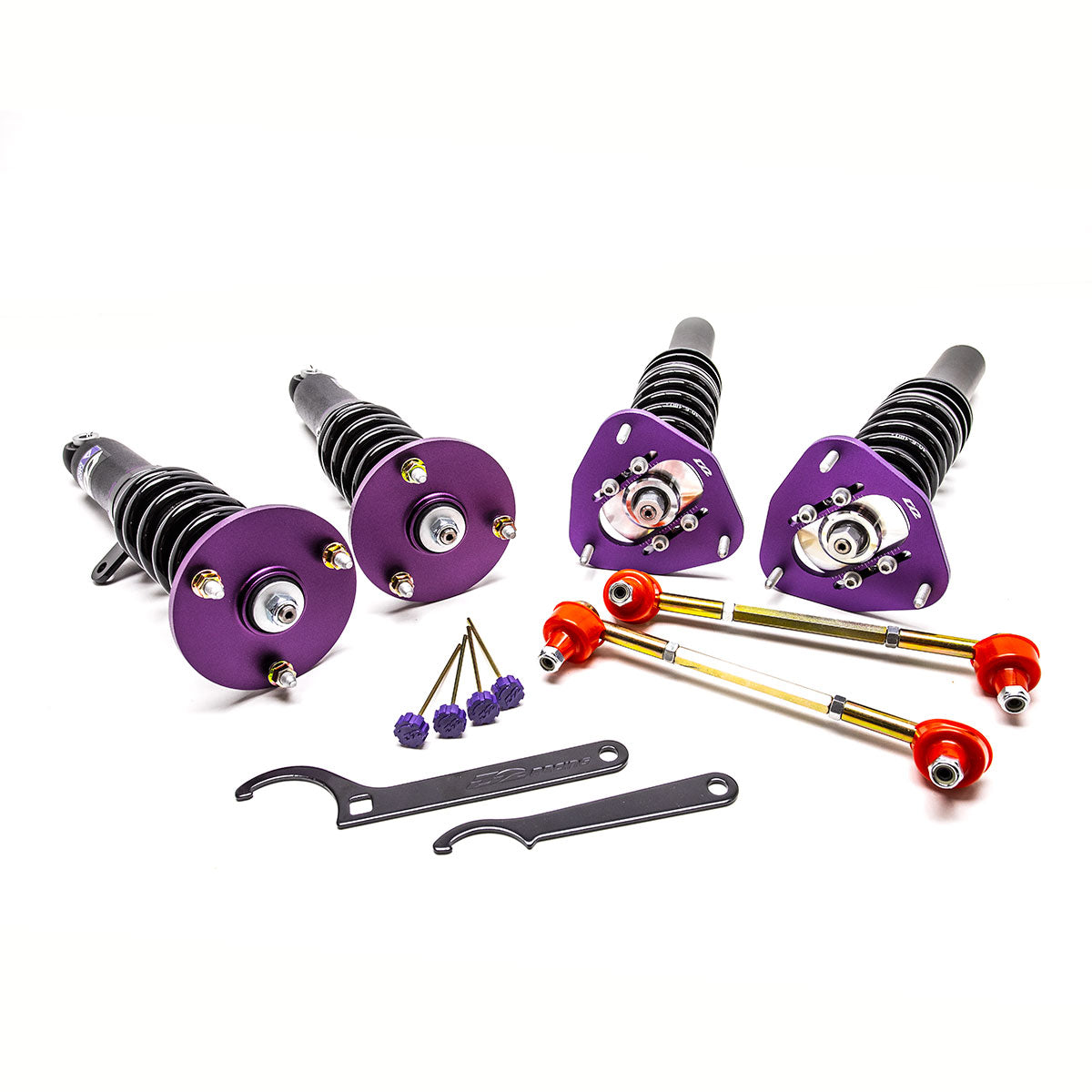 Combinés Filetés D2 Street pour Porsche 996 Carrera (1998-2001)