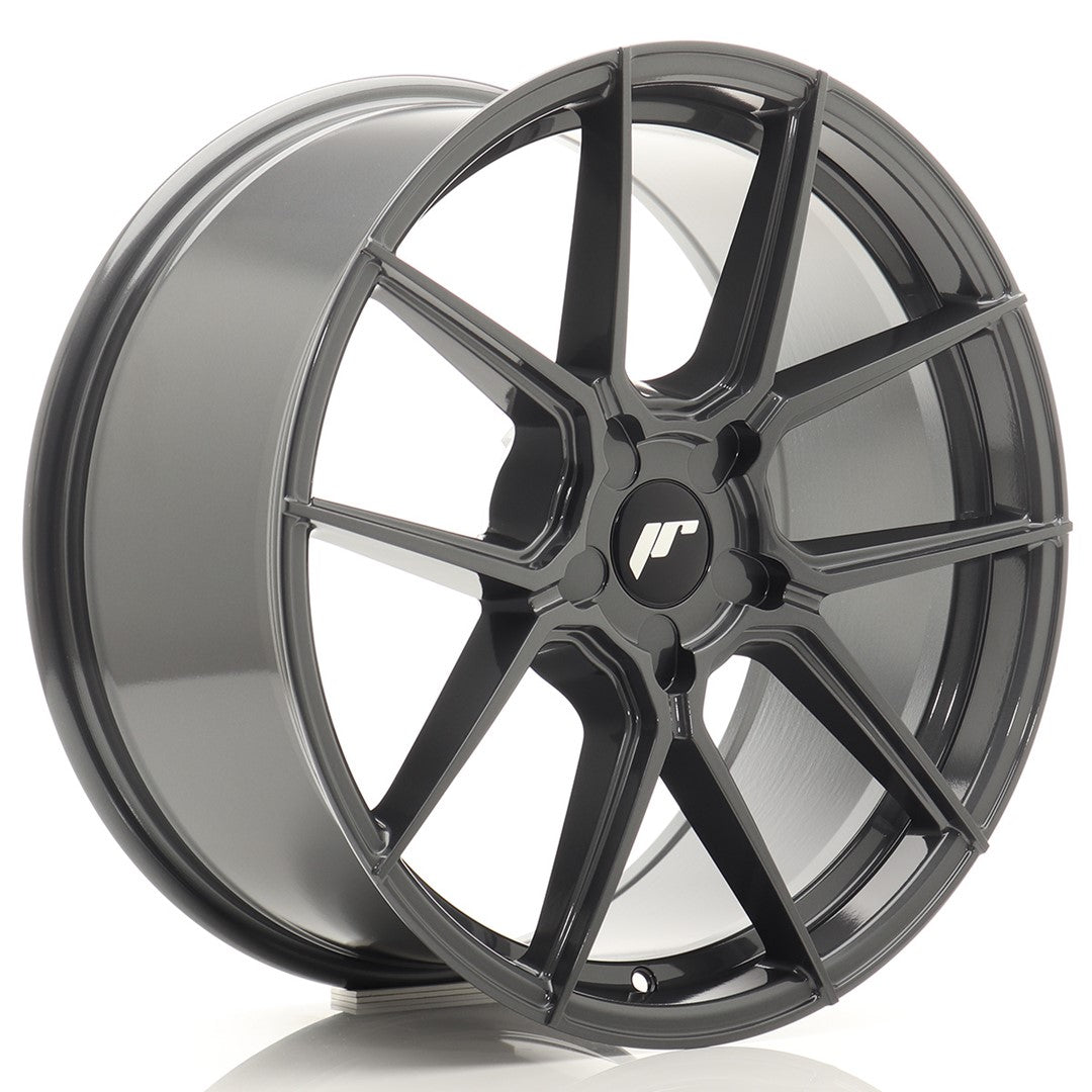 Japan Racing JR-30 19x8" (5 trous - sur mesure) ET20-40, Hyper Gray