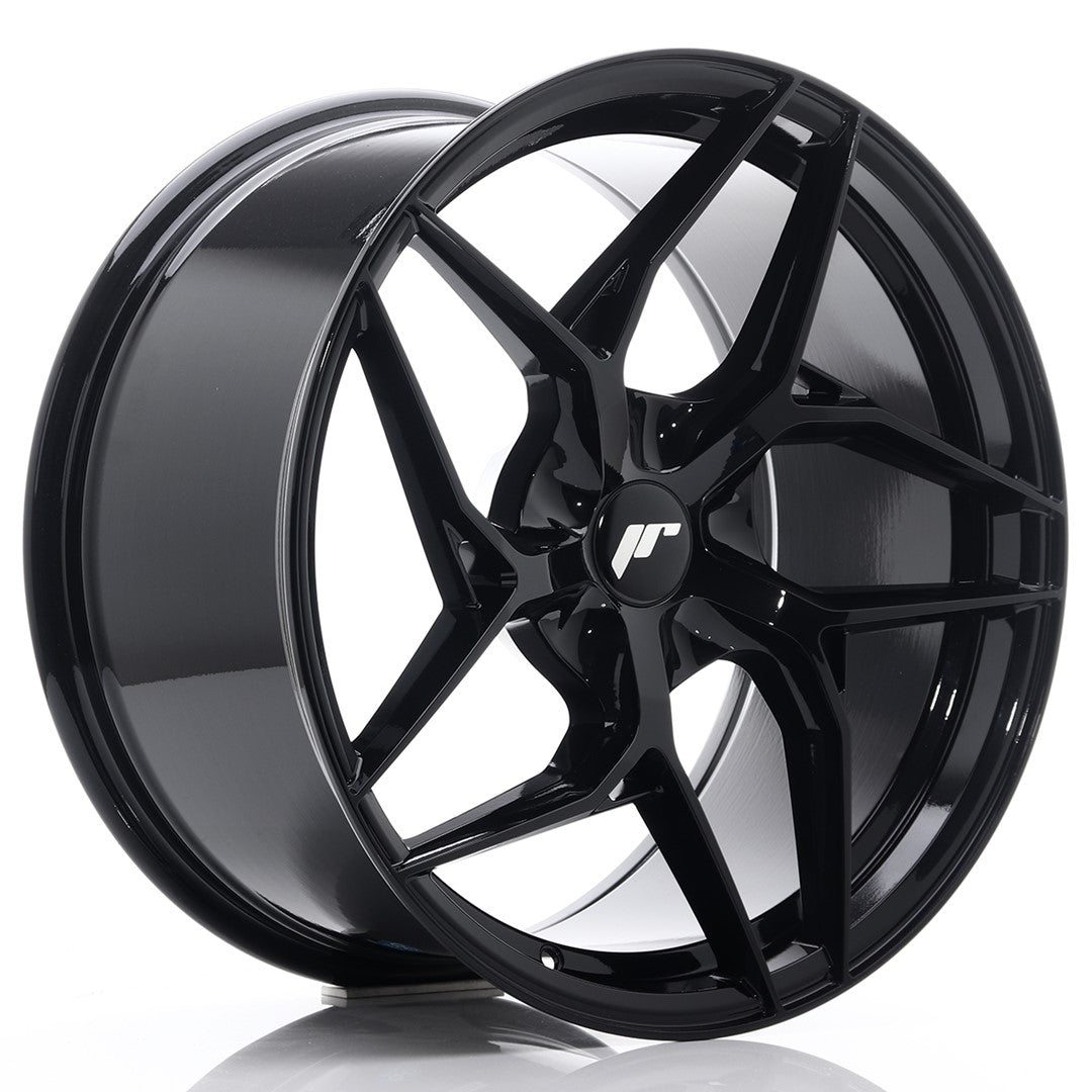 Japan Racing JR-35 Extreme Concave 19x9.5" (5 trous - sur mesure) ET20-45, Noir Brillant