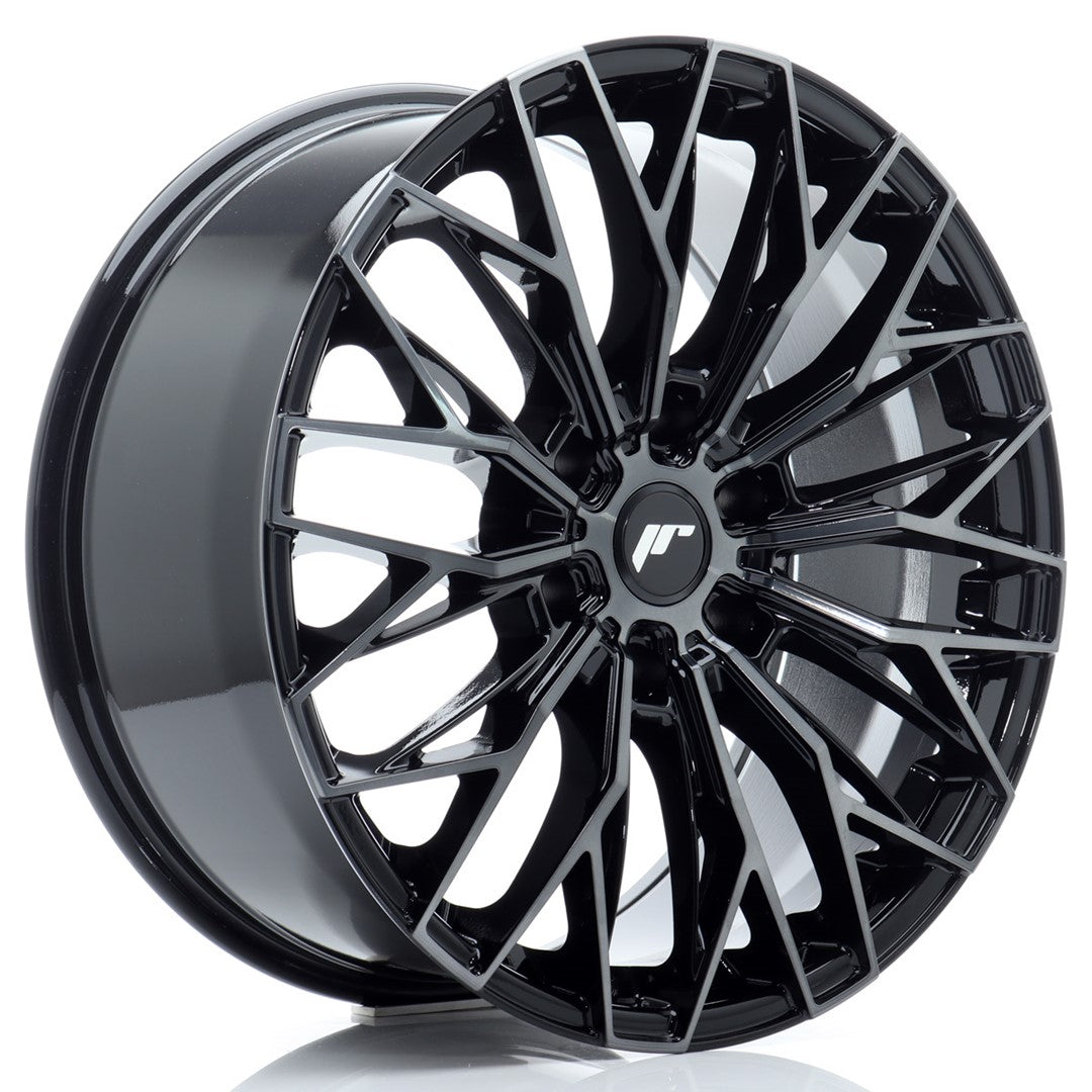 Japan Racing JRX-12 20x9" 6x139.7 ET20, Noir Brillant, Face Teintée