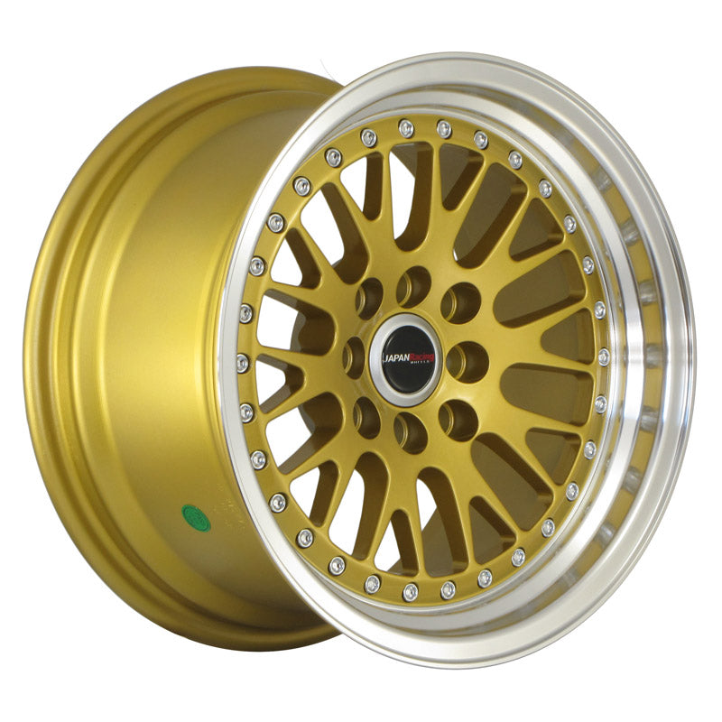 Japan Racing JR-10 15x8" 4x100/114.3 ET15, Or / Doré
