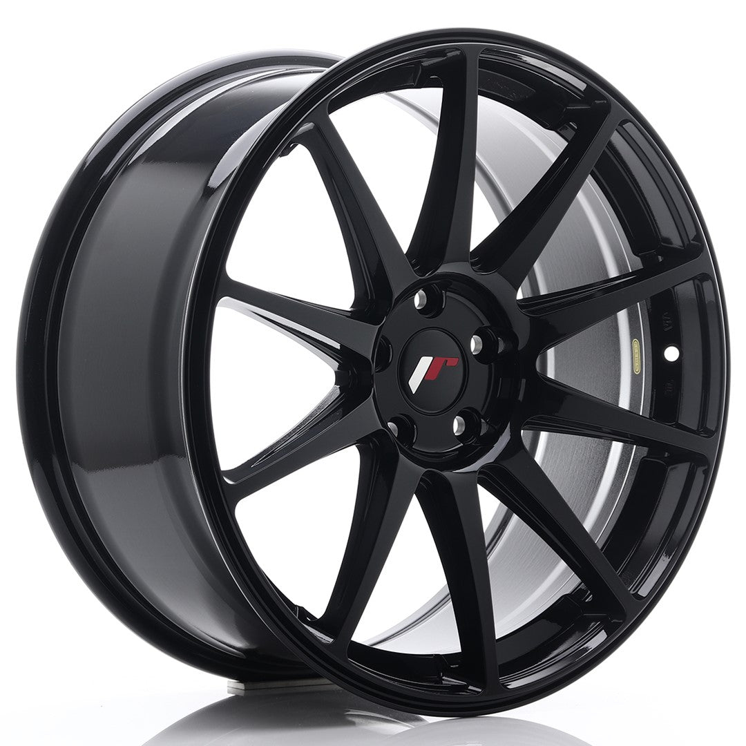 Japan Racing JR-11 19x8.5" 5x108 ET40, Noir Brillant